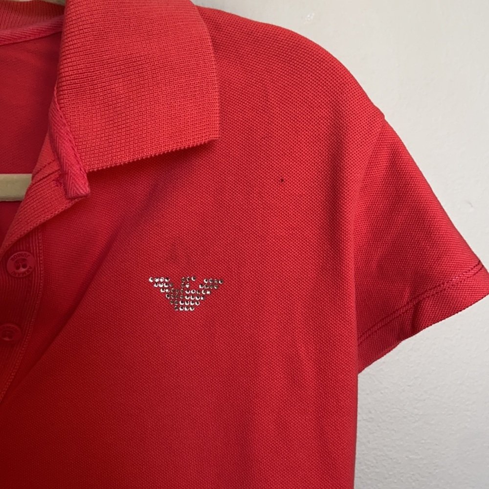 ARMANI junior - cotton pique polo shirt